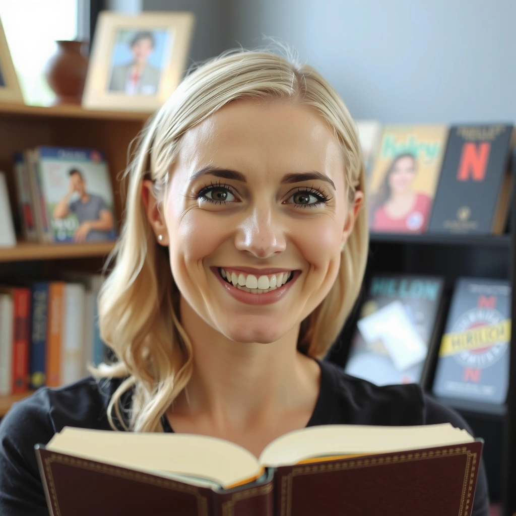 Imaginea unui cititor fericit